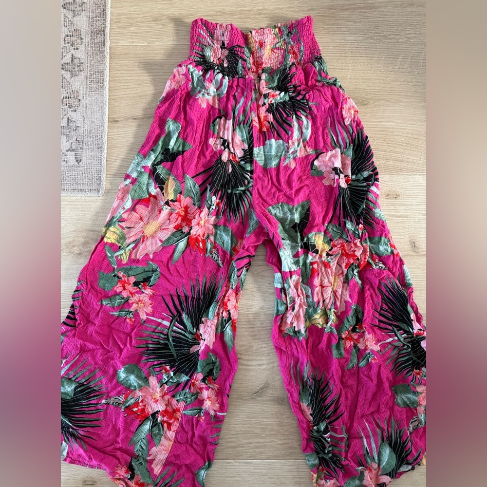 Target Pink Floral Kids Casual Pants